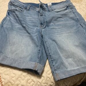 Blue jeans shorts